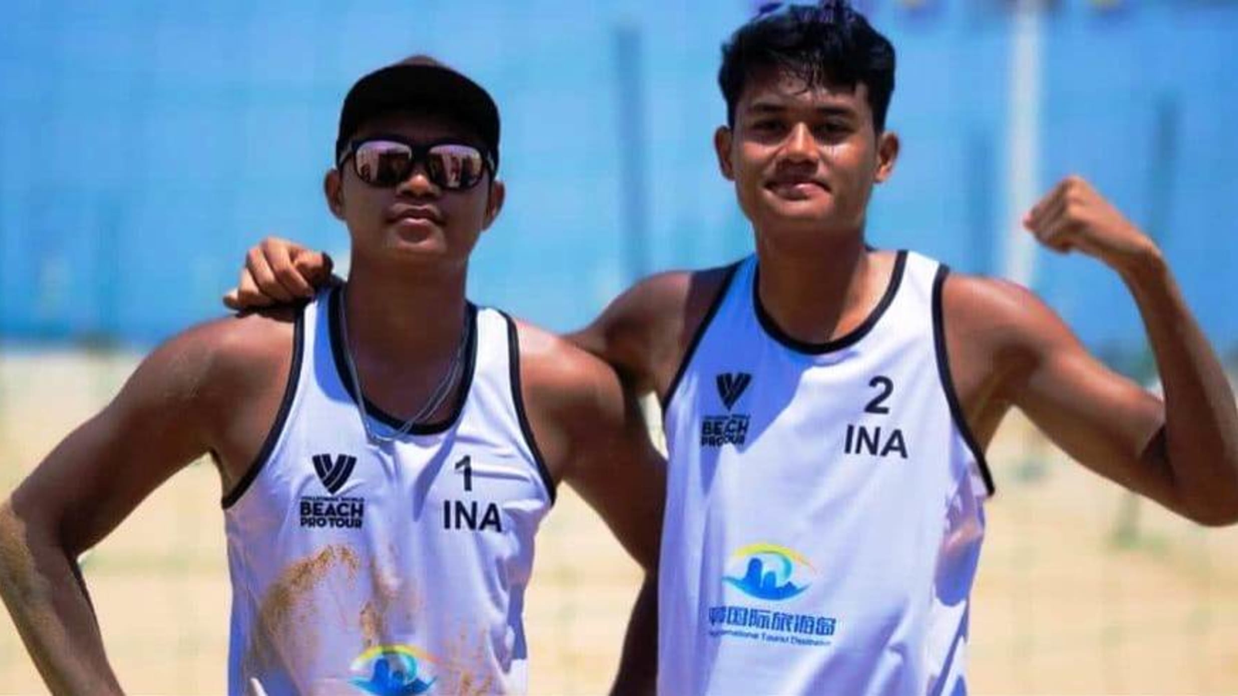 Catat Sejarah! Indonesia Sabet Medali Emas di Ajang Volleyball World Beach Pro Tour 2024