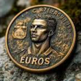 Apresiasi Prestasi Kinclong, Portugal Bikin Koin Emas 7 Euro Bergambar Cristiano Ronaldo