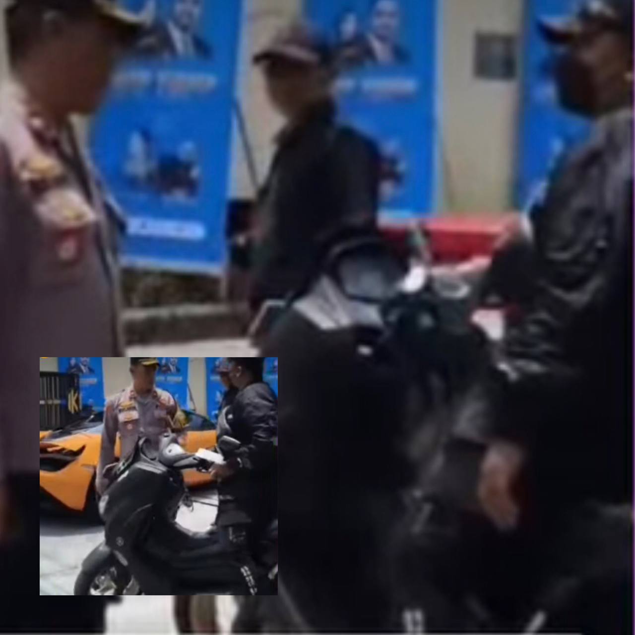 Viral! Seorang Pengendara Sepeda Motor Tantang Polisi Gegara Tak Terima Saat Ditertibkan 