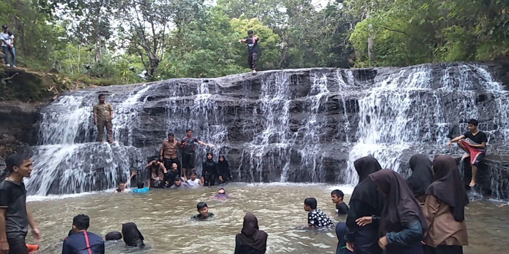 Misteri Pemandian Air Terjun Pengantin Bengkulu, Dipercaya Bikin Enteng Jodoh