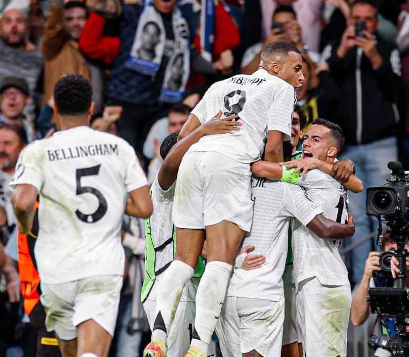 Hasil Liga Champions Real Madrid vs Dortmund, Hat-trick Vinicius Bawa Los Blancos Menang 5-2