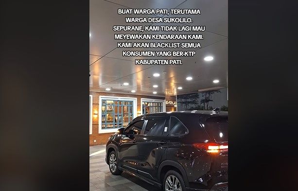 Buntut Tewasnya Bos Rental Dikeroyok di Sukolilo, Pelaku Bisnis Sewa Mobil Blacklist Warga Pati Jawa Tengah