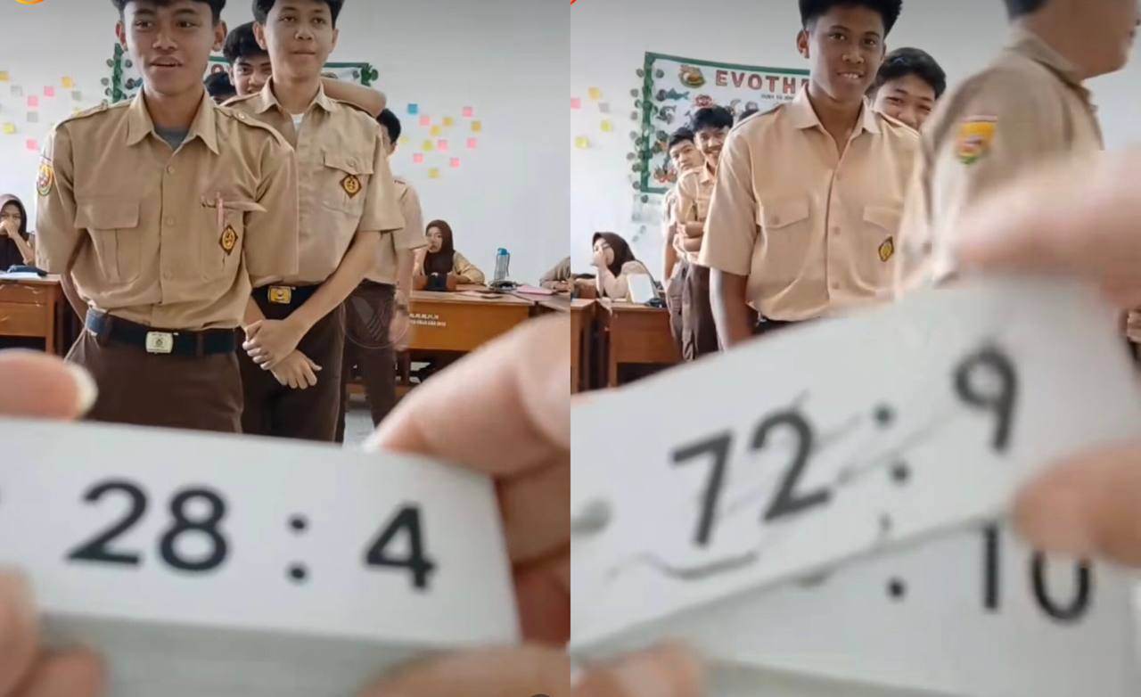 Viral! Siswa SMA Kelas 12 Tidak Hafal Pembagian Dasar, Tuai Kecaman Publik