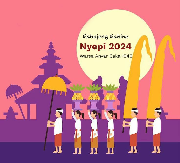 Siap Sambut Hari Raya Nyepi 2024, Ini Jadwal Serta Rangkaian Acara yang Dilakukan di Bali