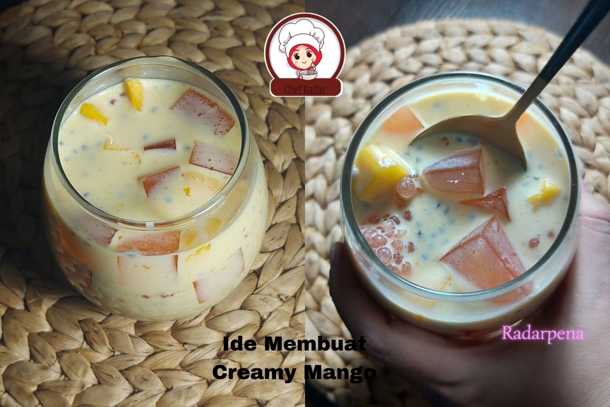 Ide Kreatif! Membuat Creamy Mango Sensasi Kesegaran Mangga Yang Alami dan Siap Menyegarkan Hari Anda