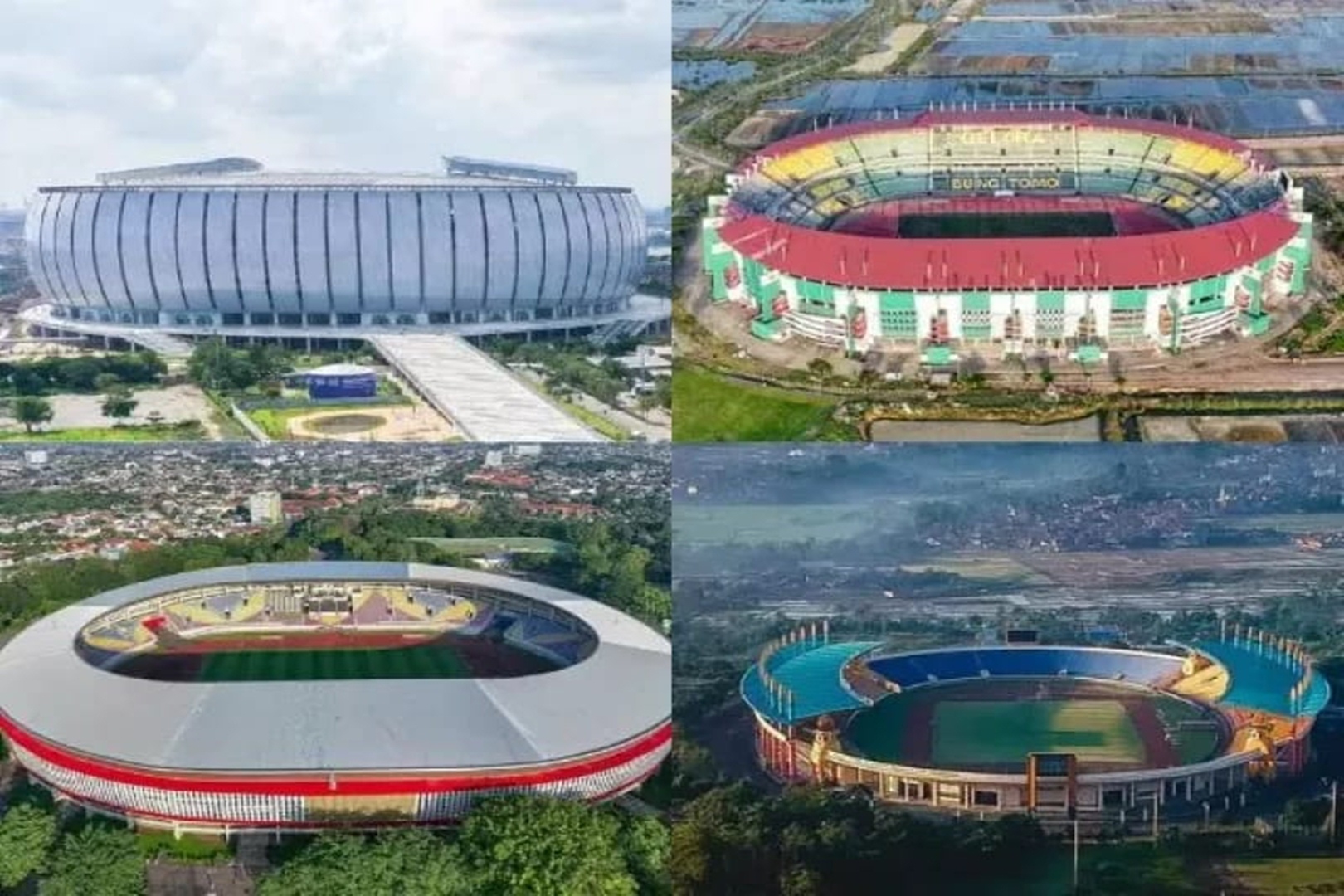 Jelang FIFA World Cup U-17 2023, Hajat besar di Empat Stadion Kebanggaan Indonesia
