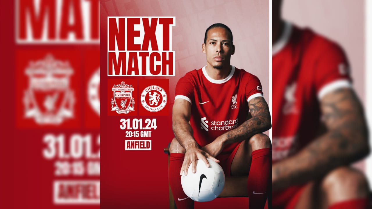 Liverpool vs Chelsea Liga Inggris Pekan 21, Prediksi, Line Up, Live di SCTV