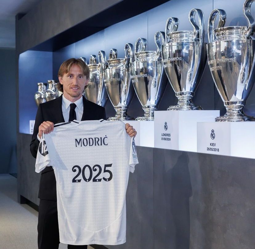 Luka Modric Resmi Perpanjang Kontrak di Real Madrid hingga 2025 