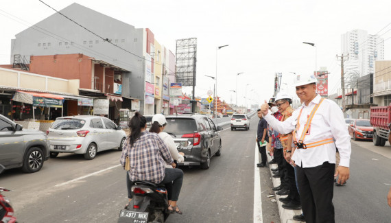 Flyover Cisauk Rampung, Pemkab Tangerang : Kado Manis untuk Masyarakat 