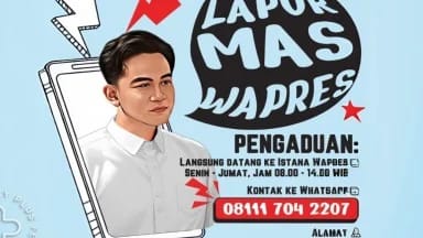 Lapor Mas Wapres, Mensesneg: Itu Idenya Wapres Gibran Rakabuming Raka   