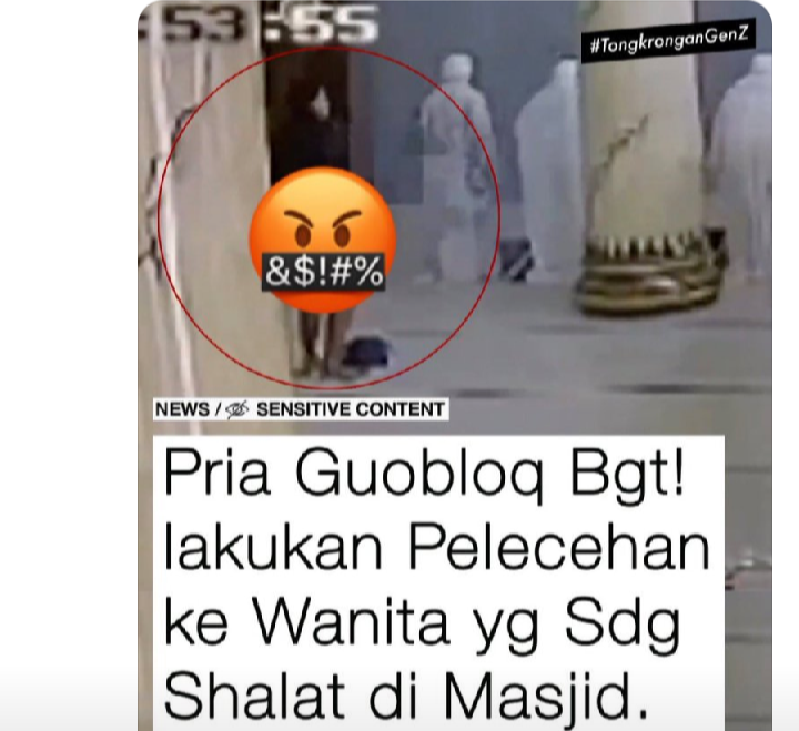 Viral Bojonegoro: Perbuatan Tak Senonoh Seorang Pria Kepada Wanita di Masjid