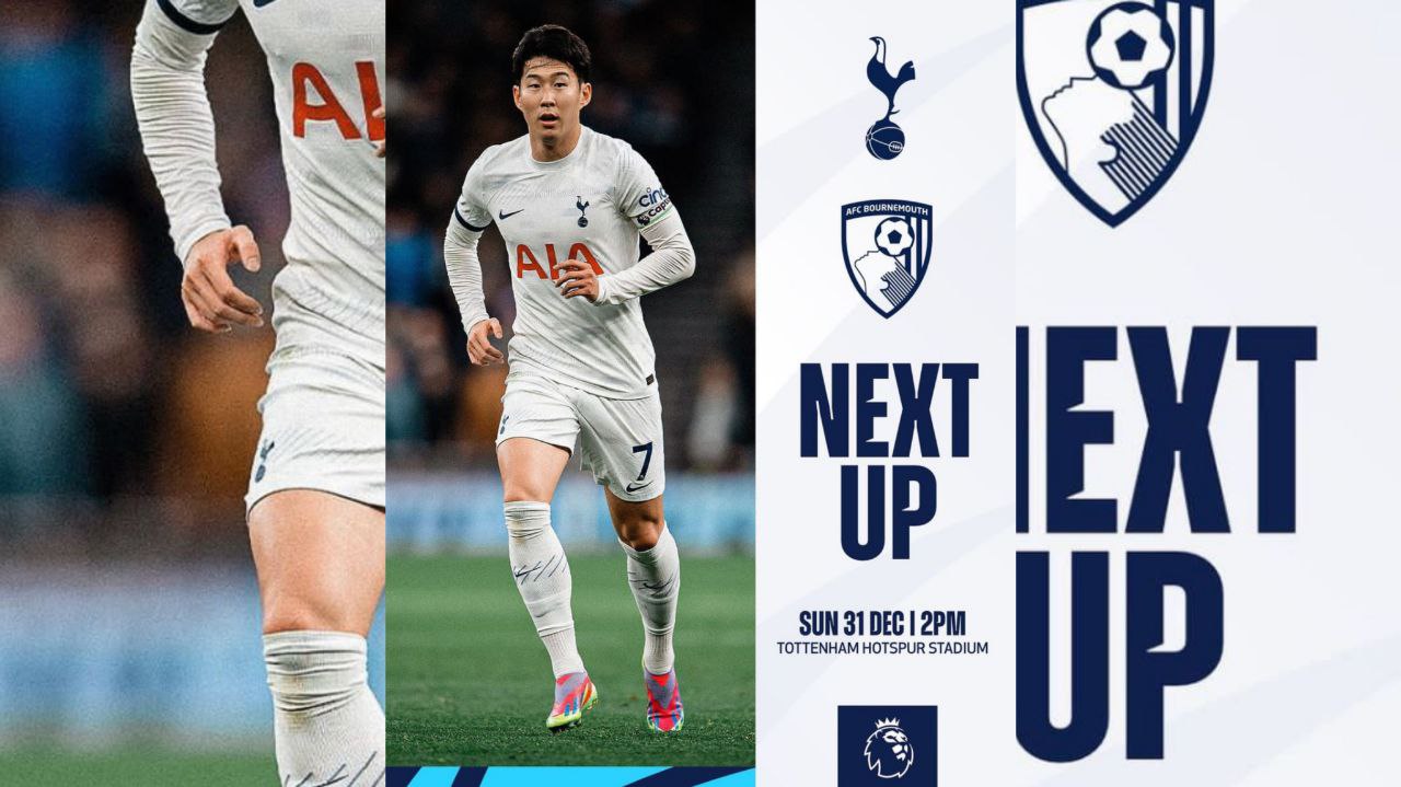 Prediksi Tottenham Hotspur vs Bournemouth Premier League 2023-24, Line-up, H2H Serta Live