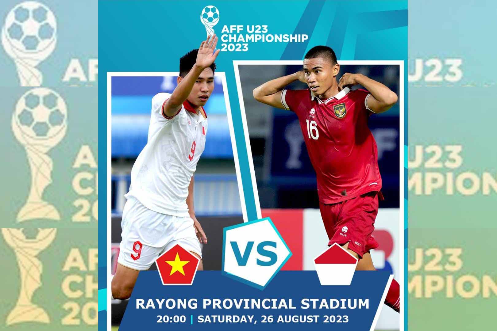 Link Live Streaming Final Piala AFF U23 2023: Indonesia Vs Vietnam, H2H Serta Prediksi Susunan Pemain