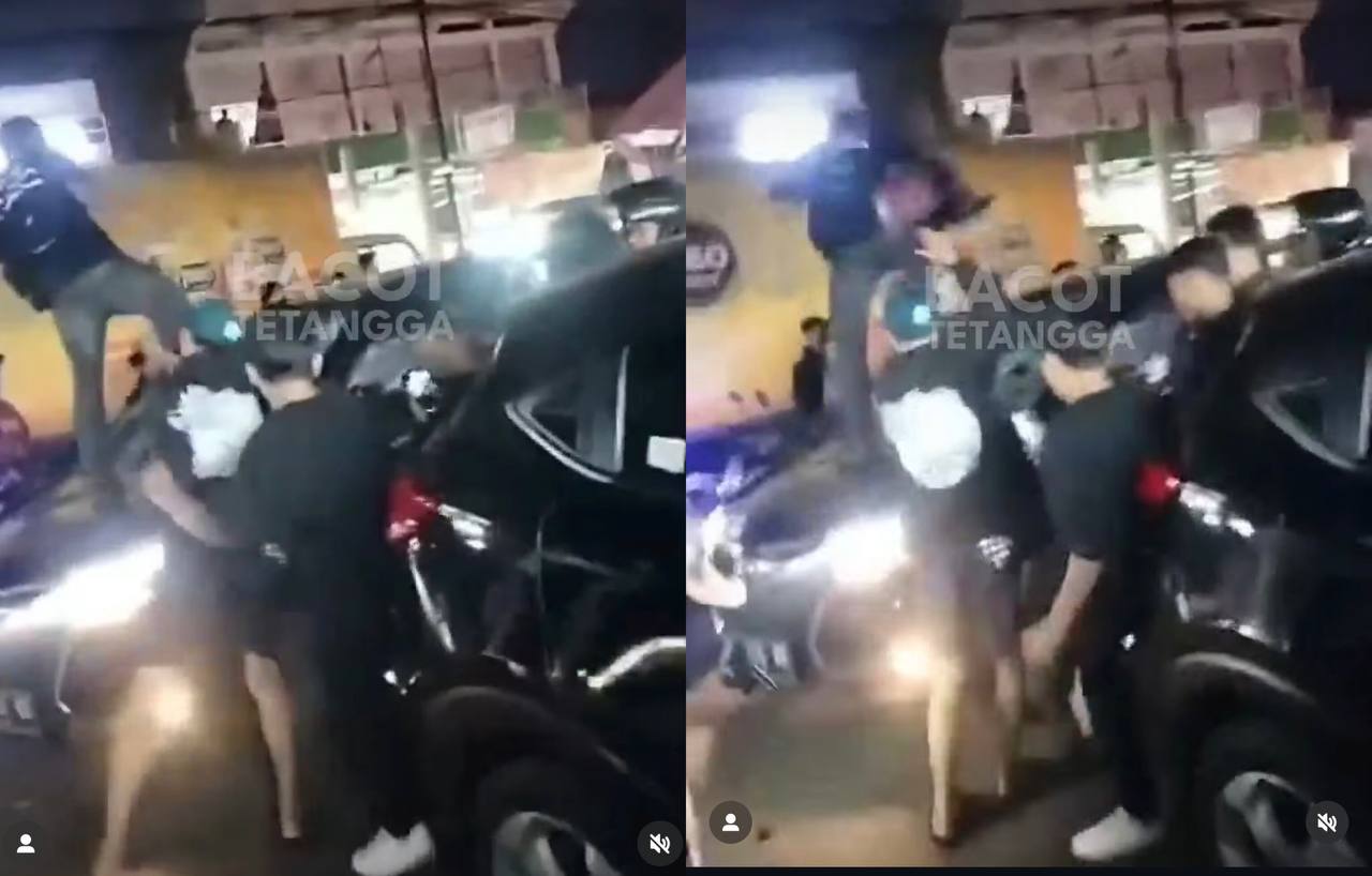 Viral! Warga Tangkap dan Rusak Mobil Pelaku Penculikan di Cianjur