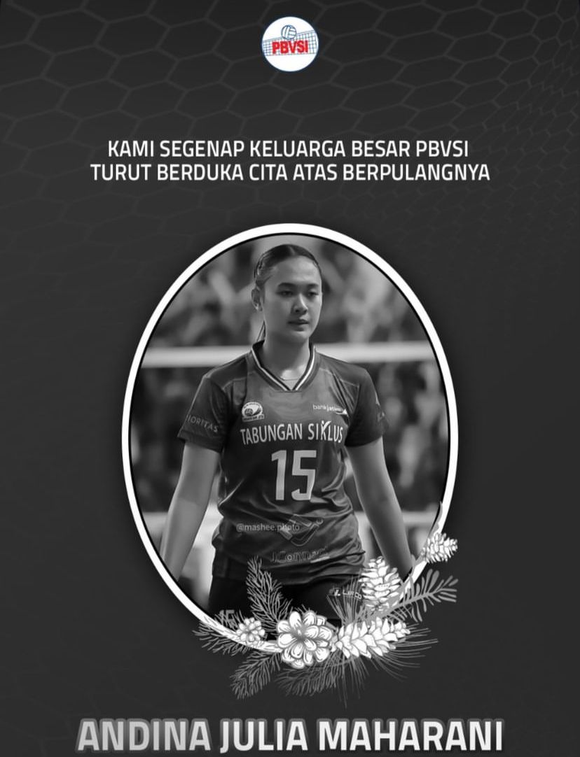 Profil dan Prestasi Atlet Muda Voli Andina Julia Maharani yang Meninggal di Usia 19 Tahun