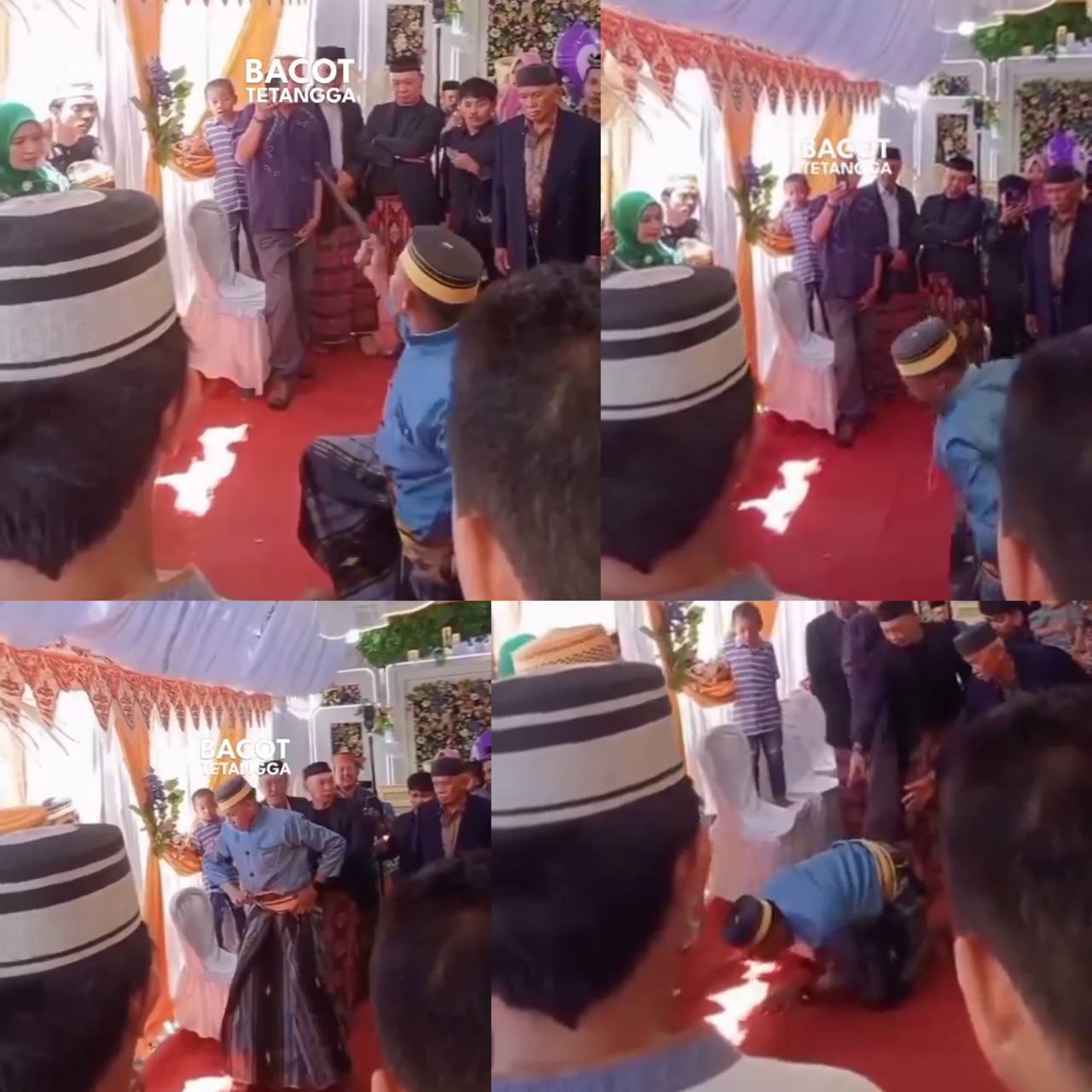 Tragis! Pesta Pernikahan Berujung Maut, Seorang Pemuda Tertusuk Badik saat Penyambutan Pengantin di Pangkep