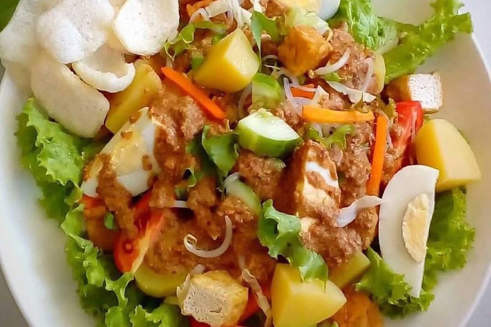 Gado-gado, Authentic Traditional Salad of Indonesia