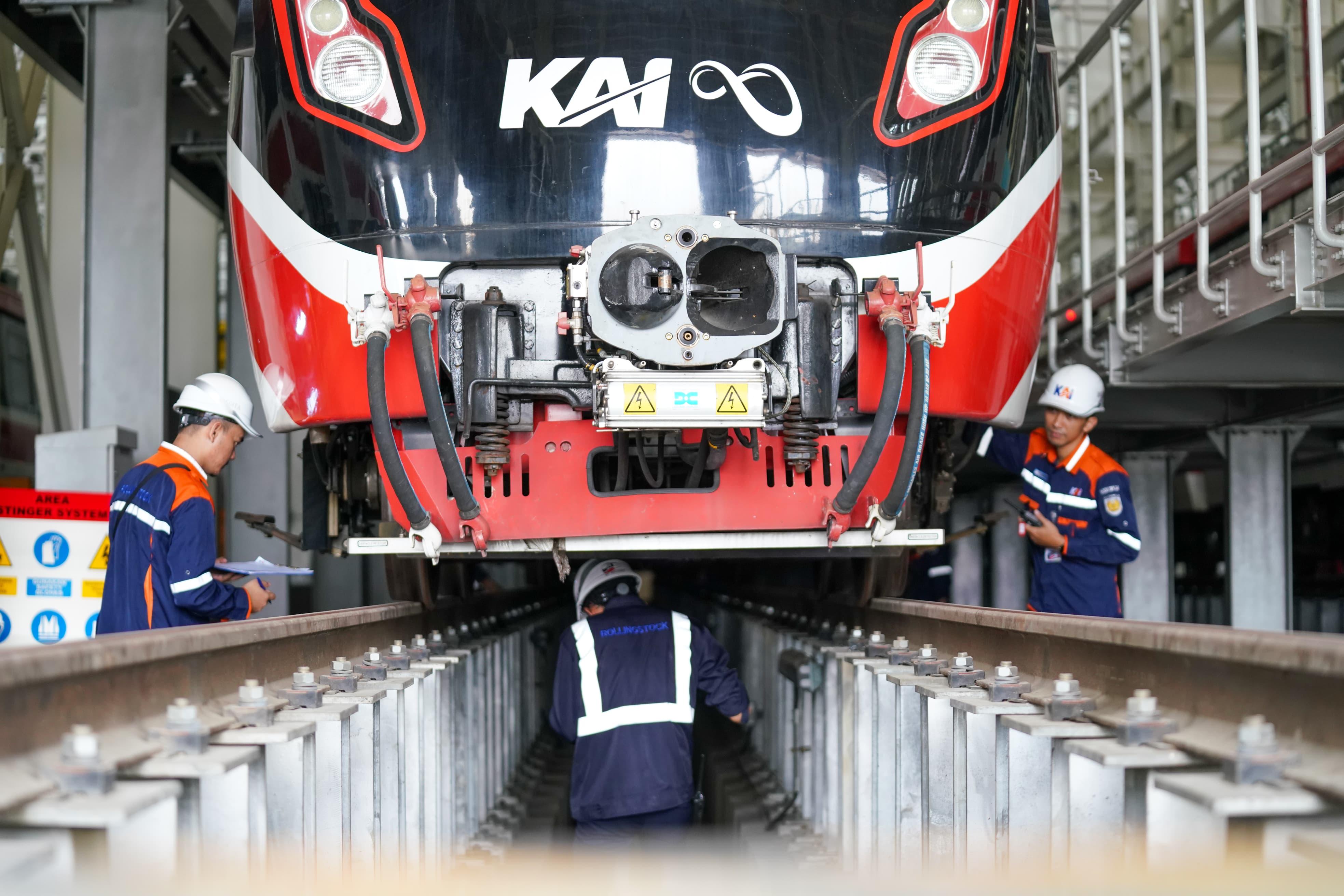 Gandeng INKA, KAI Pastikan Keandalan Operasional Layanan LRT Jabodebek Tanpa Masinis