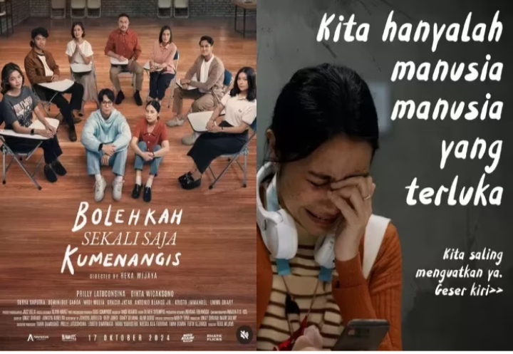 Prilly Latuconsina dan Dikta Wicaksono Sharing saat Promosikan Film “Bolehkah Sekali Saja Kumenangis