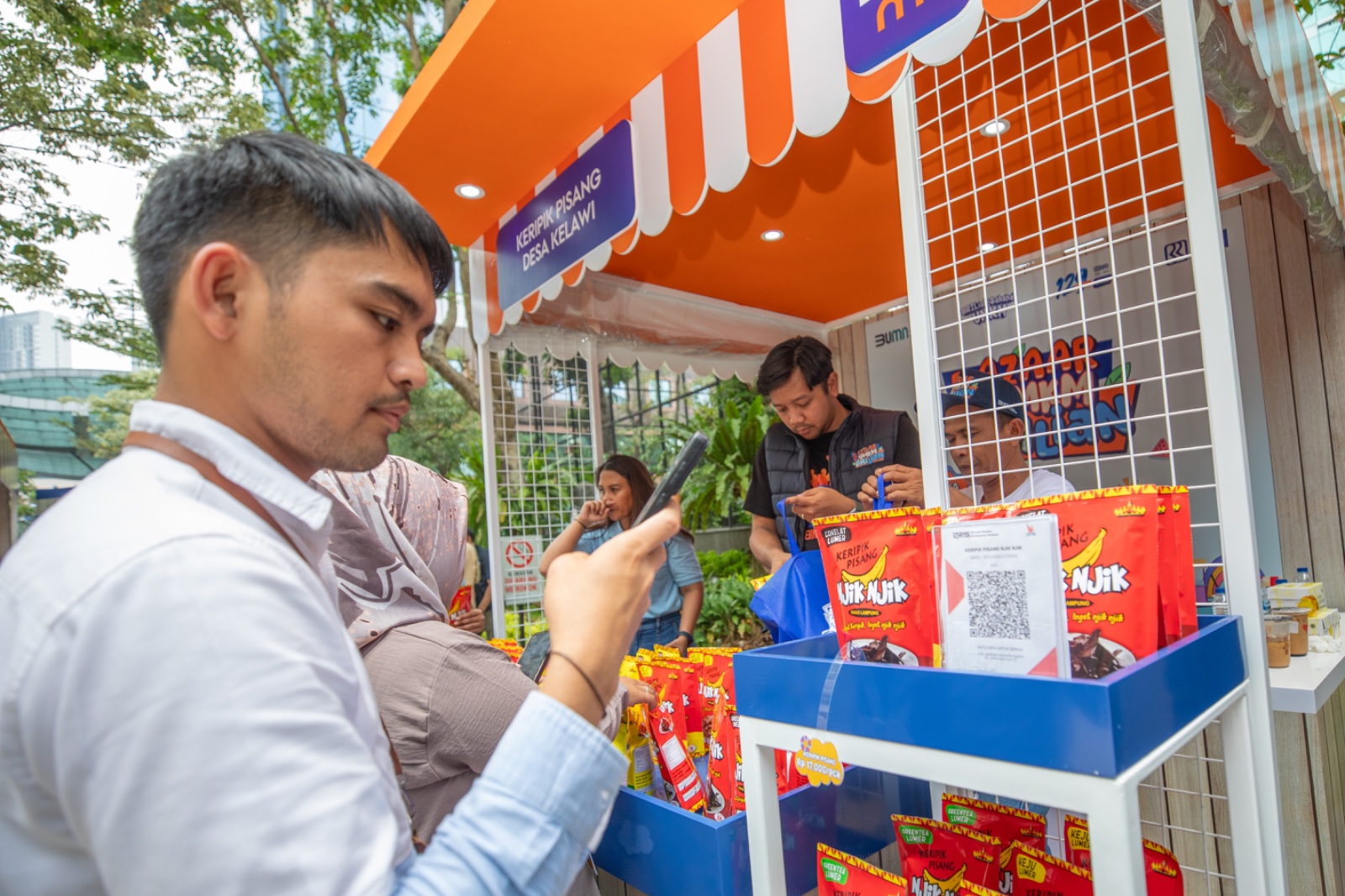 UMKM Keripik Pisang di Bakauheni Lampung Berkembang Berkat  Pemberdayaan BRI