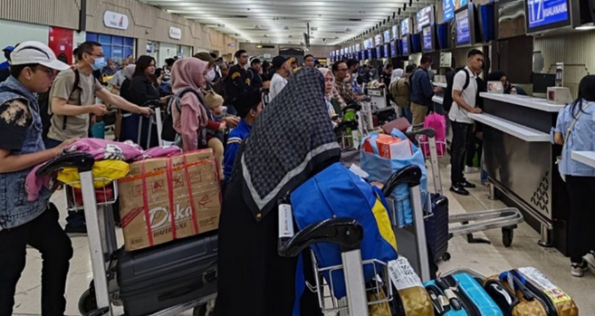 Arus Balik Lebaran, 80 Ribu Orang Tiba di Bandara Soetta