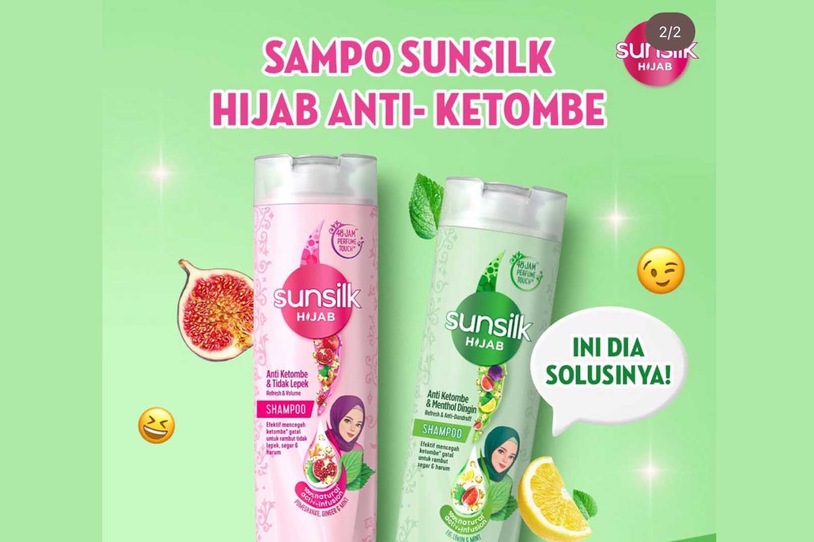 Sunsilk Hijab Refresh: Rambut Bersih Dari Ketombe Dan Fresh Seharian!