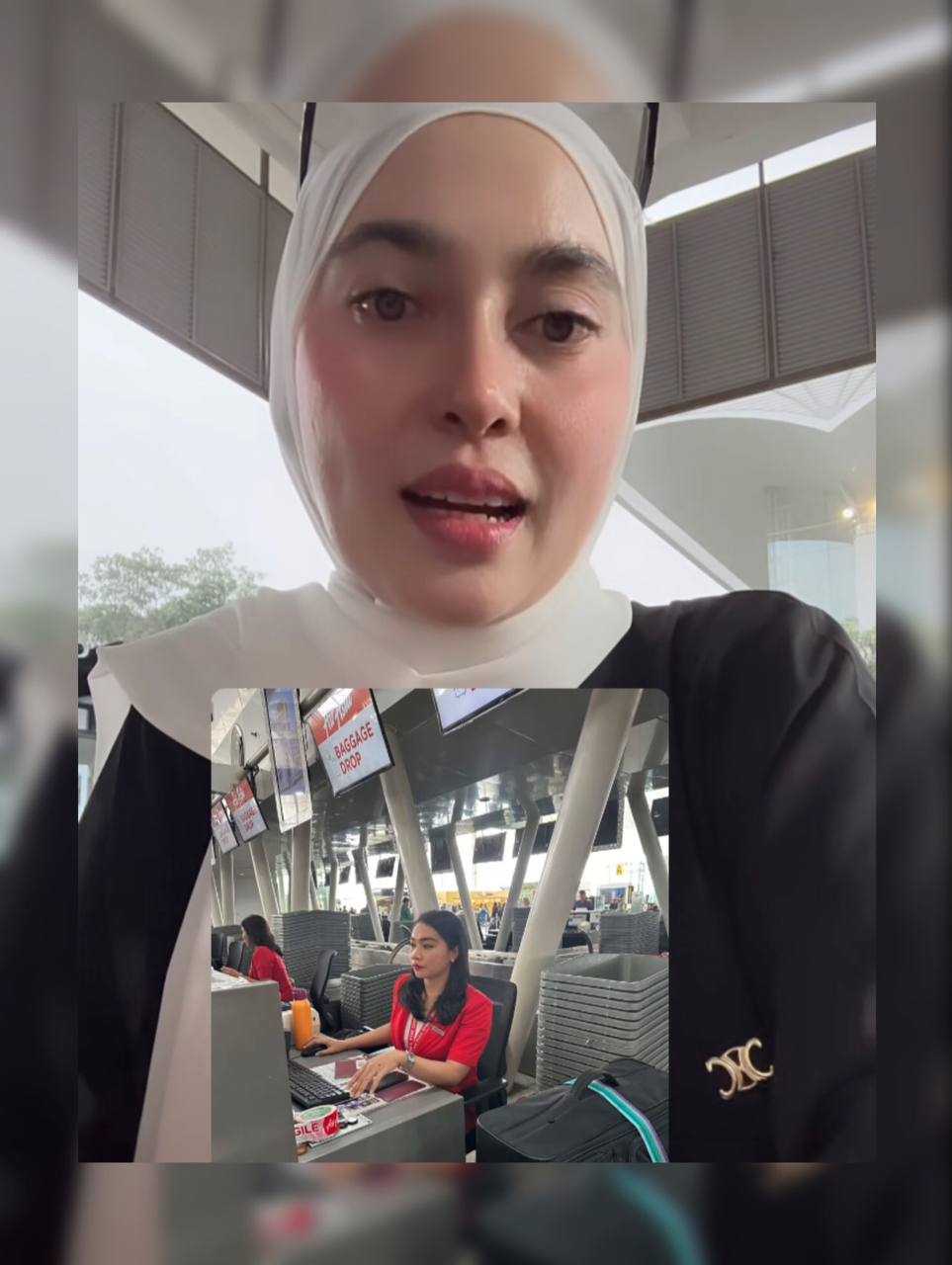 Selebgram Aceh Marah dan Viralkan Petugas Counter Check In Bandara Kualanamu Gegara Paspor Lecet 