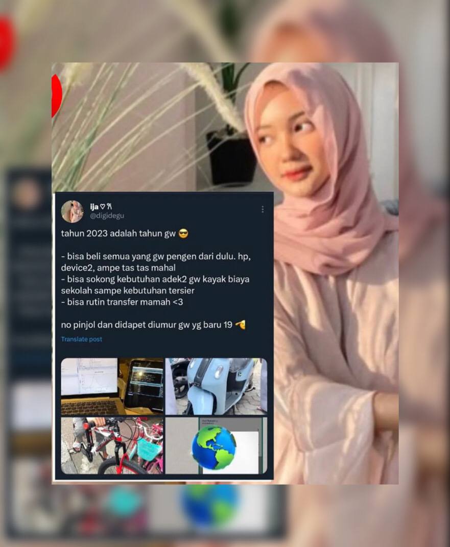 Viral! Gaya Hedon Mahasiswi Undip Penerima KIP Kuliah di Semarang Tuai Kritikn Netizen 