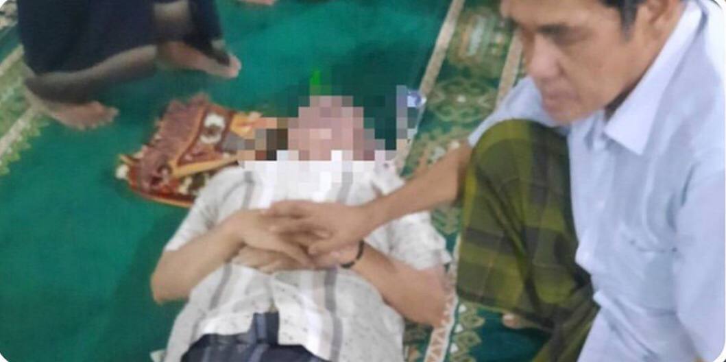 Heboh! Pria Lanjut Usia Meninggal saat Sholat Tarawih di Masjid Al Ikhlas Way Halim Bandar Lampung