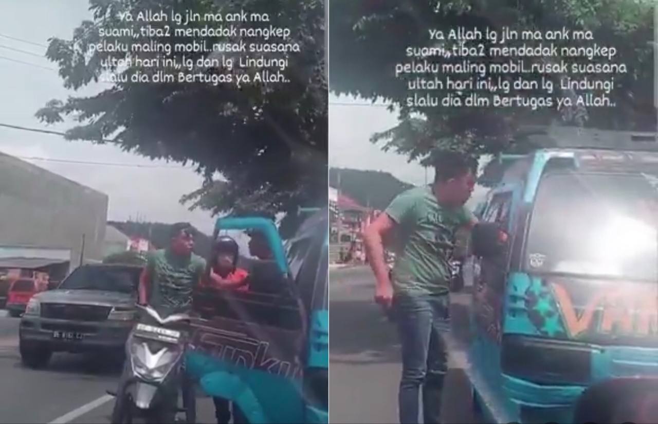 Viral! Niatnya Mau Liburan, Seorang Polisi Malah Tangkap DPO Pencurian Mobil di Bandar Lampung