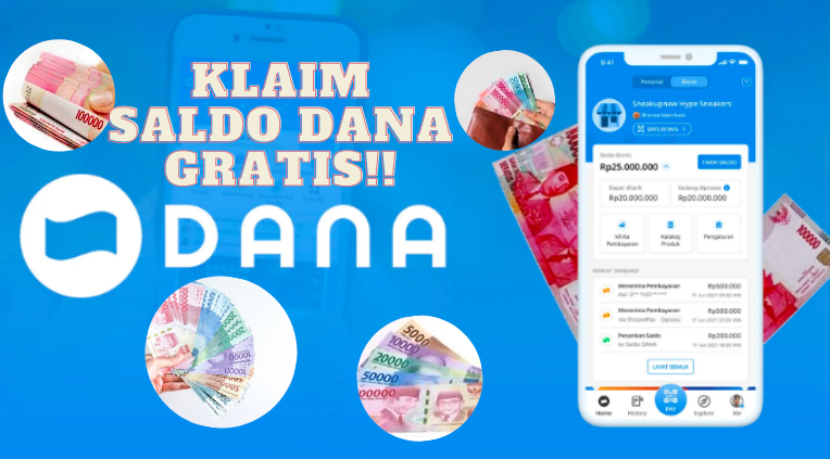 Terkini, Penghasil Saldo Dana Terbaru 2023, Gratis Ratusan Ribu Rupiah