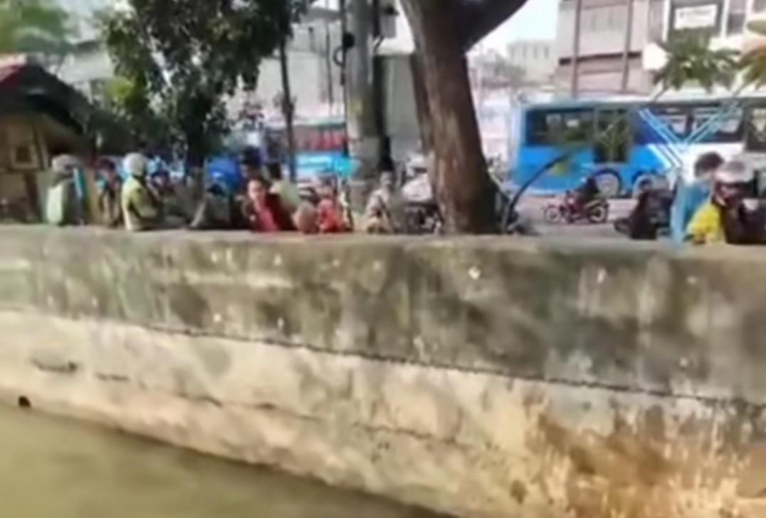 Mata Elang Hadang Ojol, Motor Mata Elang Dibuang ke Sungai, Ini Penjelasan Polisi