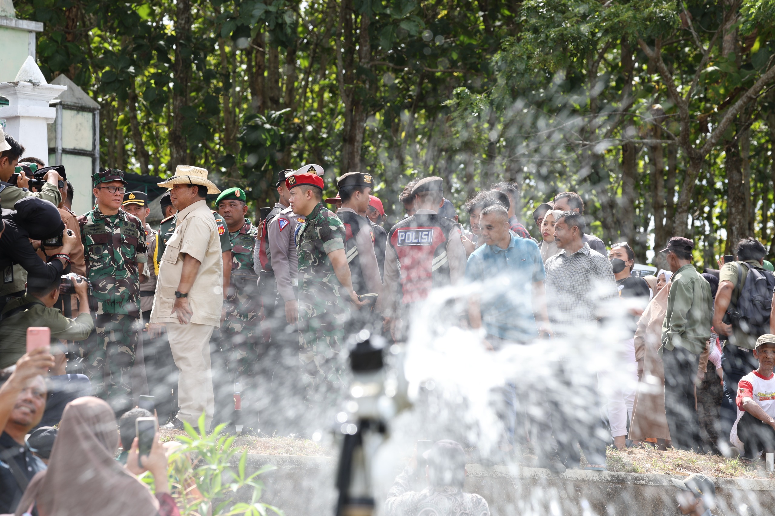 Prabowo Beri Bantuan Sumber Air Bersih di Gunungkidul: Panen Bisa 3 Kali dari Sebelumnya 1 Kali