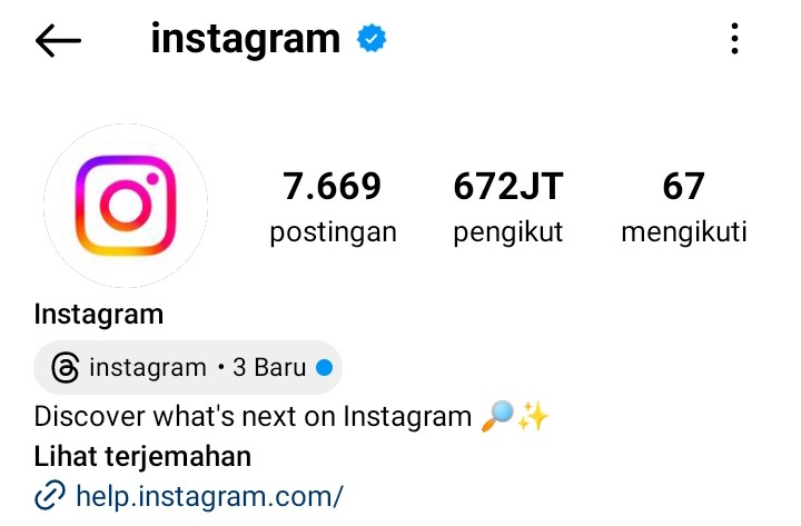 Mengulik Simbol Biru di Instagram dan Makna dari Folllower Centang Biru, Begini Cara Mendapatkannya