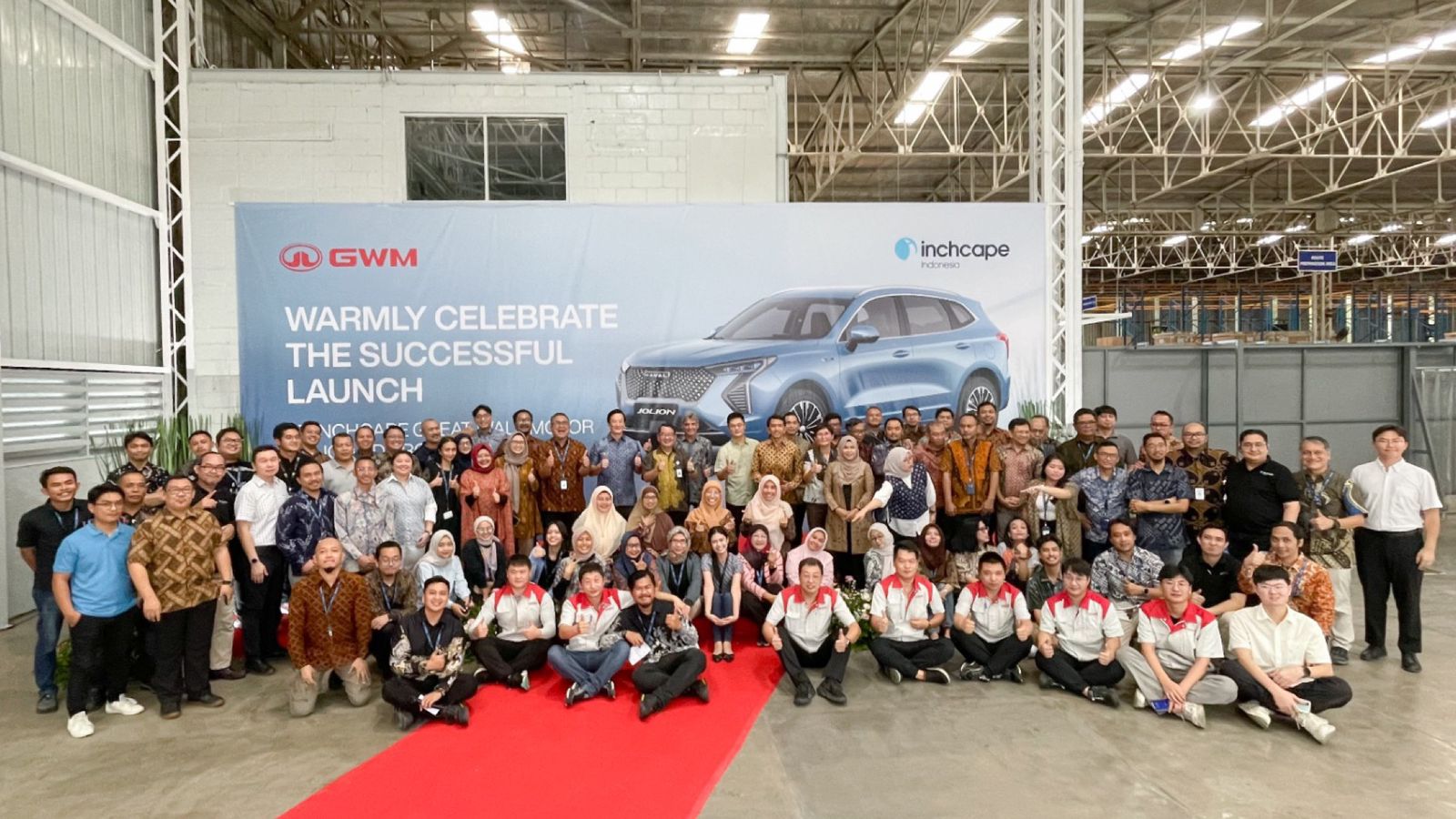 Resmi Buka Pabrik di Bogor, GWM Indonesia Rayakan Peluncuran Rakitan Pertama GWM Haval Jolion HEV