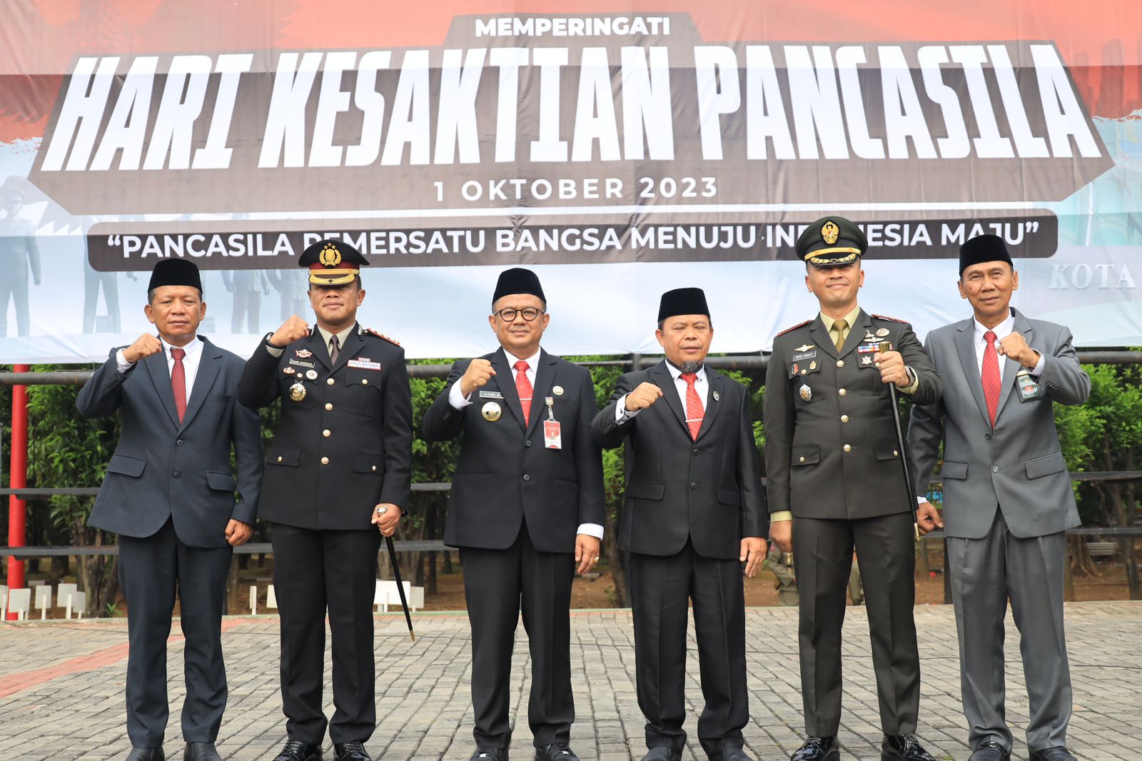  Upacara Hari Kesaktian Pancasila di Kota Bekasi Berjalan Dengan Khidmat