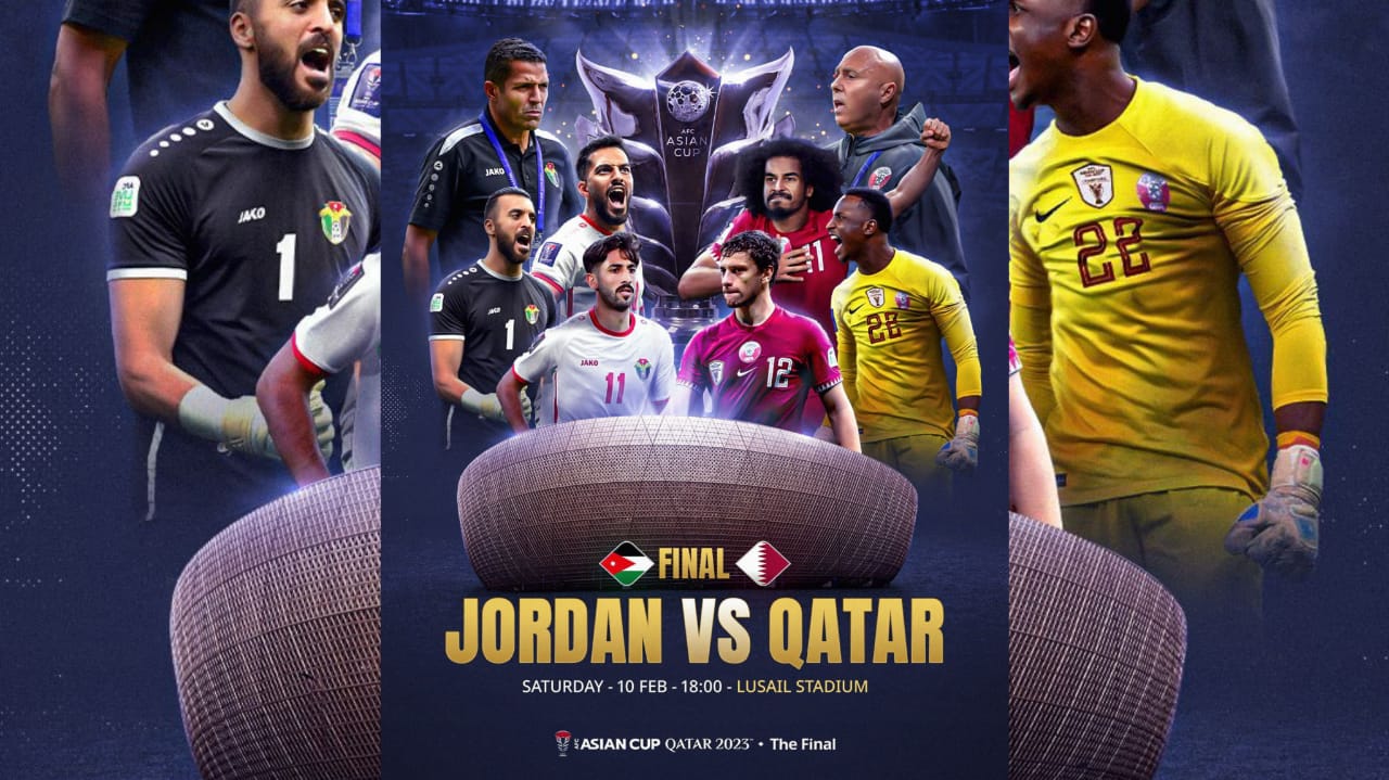 Final Piala Asia 2023: Timnas Yordania vs Timnas Qatar 10 Febuari 2024 Serta Link Streaming Gratis