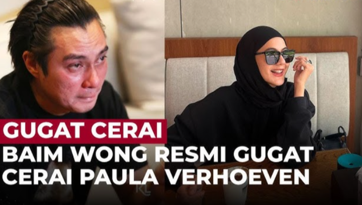 Baim Wong Ceraikan Paula Verhoeven? Gimik atau Riil, Sosok Orang Ketiga?