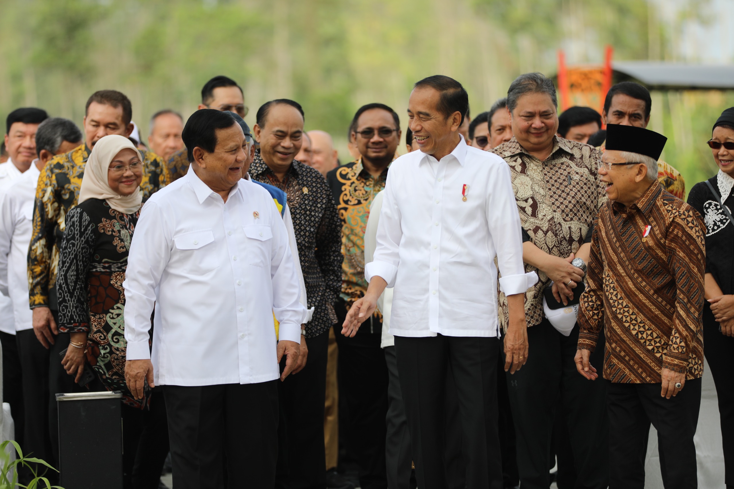 Sidang Kabinet Perdana di IKN, Prabowo Hadir Sebagai Presiden Terpilih 2024-2029