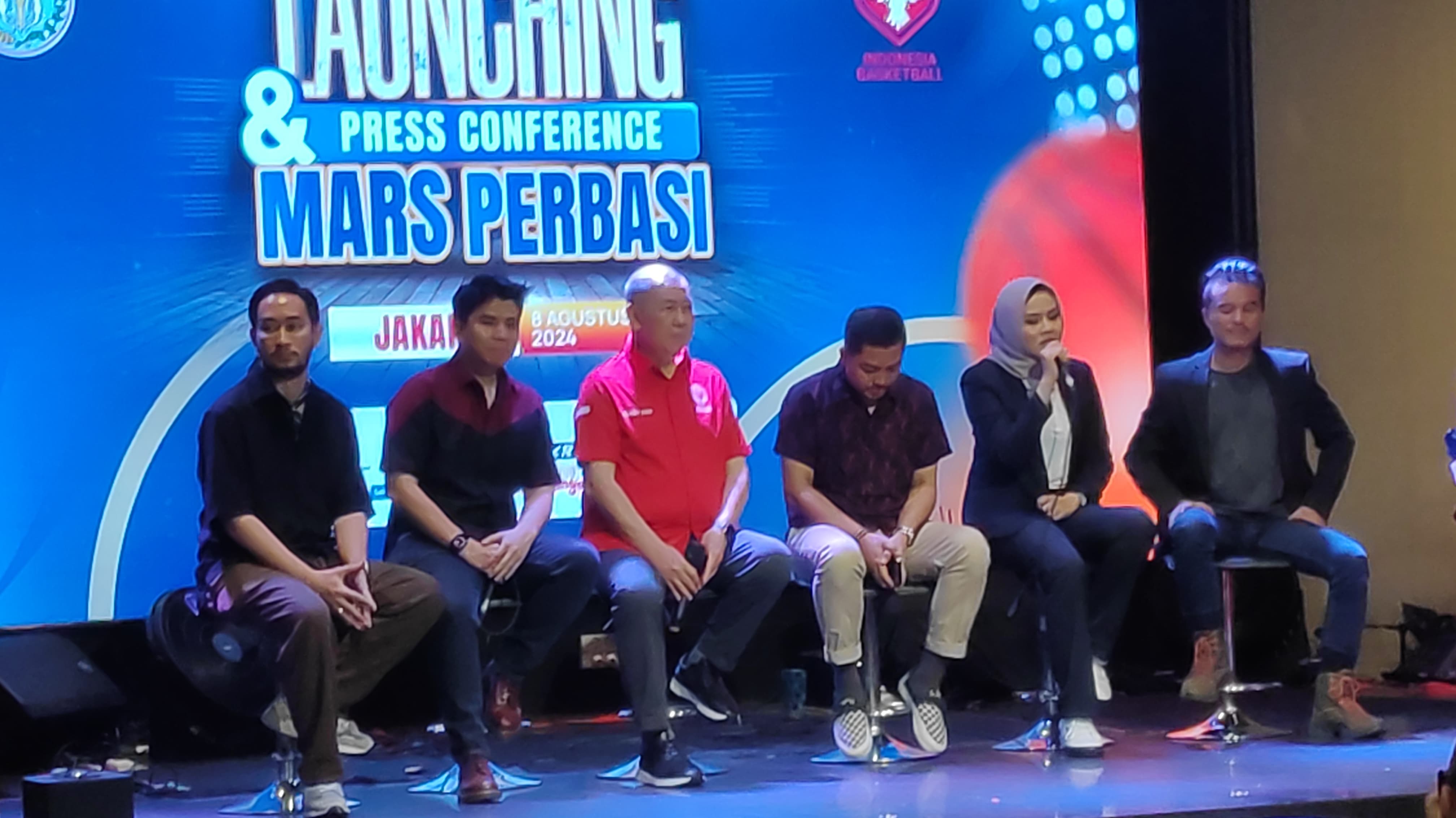 PP PERBASI Gandeng Ade Govinda Luncurkan Mars Bola Basket, Apresiasi Kemajuan Basket Indonesia