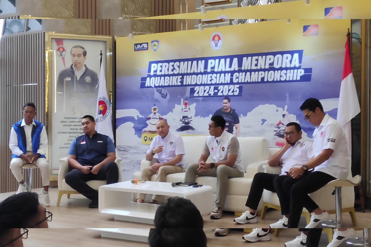 Jelang Persiapan AWC, Menpora Gelar Kejurnas Aquabike Indonesia Championship yang Terdiri dari 5 Seri