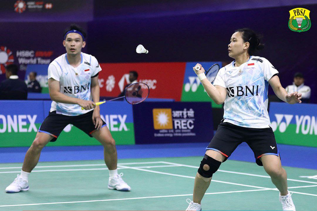 Hasil India Open 2024 Gagal Lolos 16 Besar, RinovPitha Kalah Atas