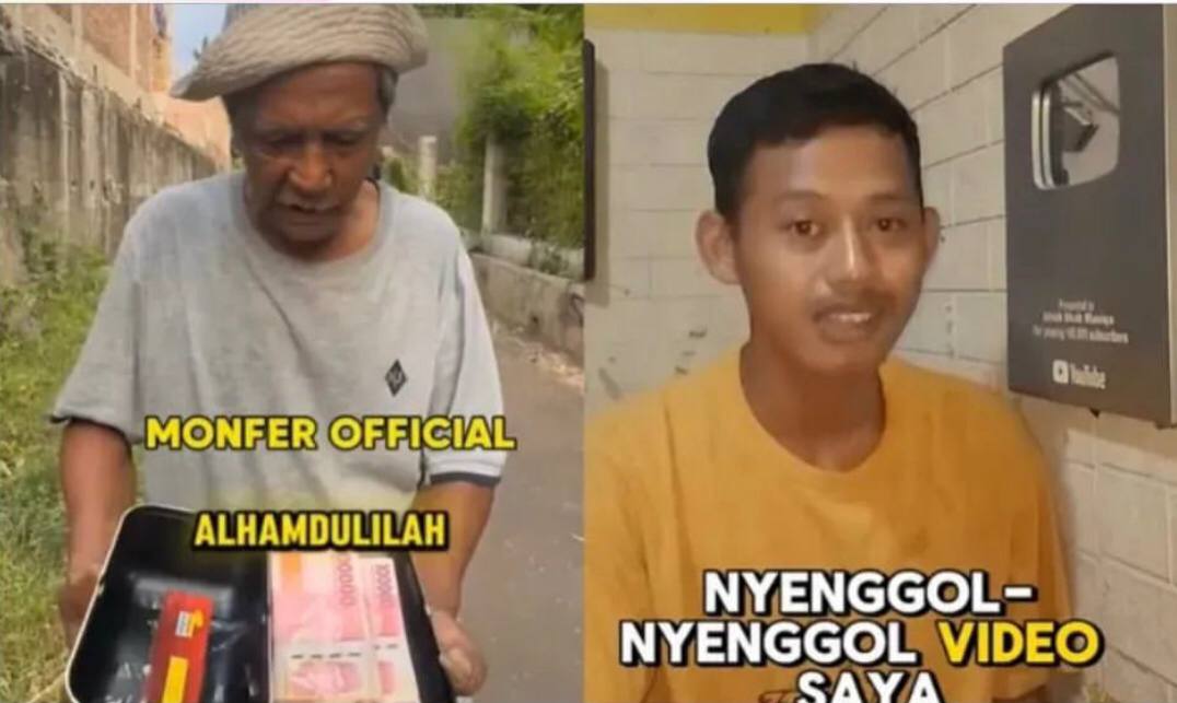 Viral! Konten Kreator Beri Uang Seorang Kakek Rp5 Juta, Namun saat Kamera Off Hanya Diberi Rp200 Ribu