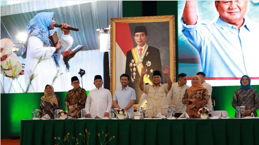 Ucapkan Terima Kasih, Prabowo Gelar Silaturahmi Kebangsaan dengan 1.600 Muslimat NU dan Relawan Jawa Timur