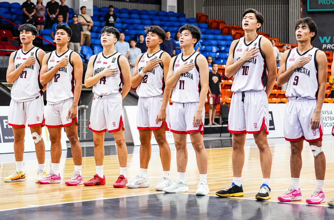 Jadwal Pertandingan Basket Indonesia U18 di Kejuaraan FIBA Asia Cup 2024 