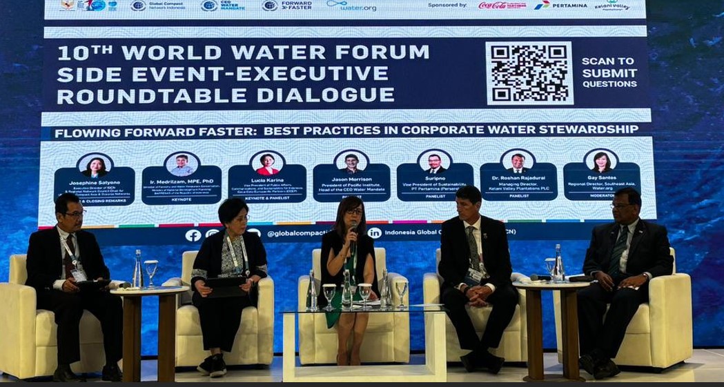 World Water Forum 2024: CCEP Indonesia Tegaskan Komitmen Pengelolaan Air dan Kesejahteraan Komunitas