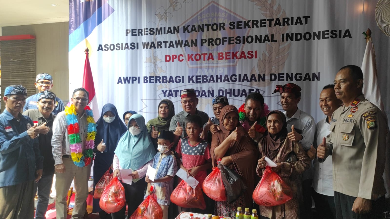 Pemkot Bekasi Hadir di Acara Peresmian Kantor Sekretariat AWPI DPC Kota Bekasi