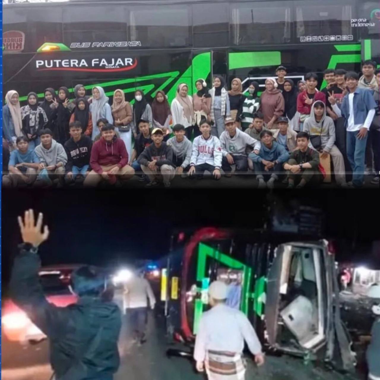 Sopir Bus Trans Putra Fajar Jadi Tersangka Kecelakaan SMK Lingga Kencana Depok