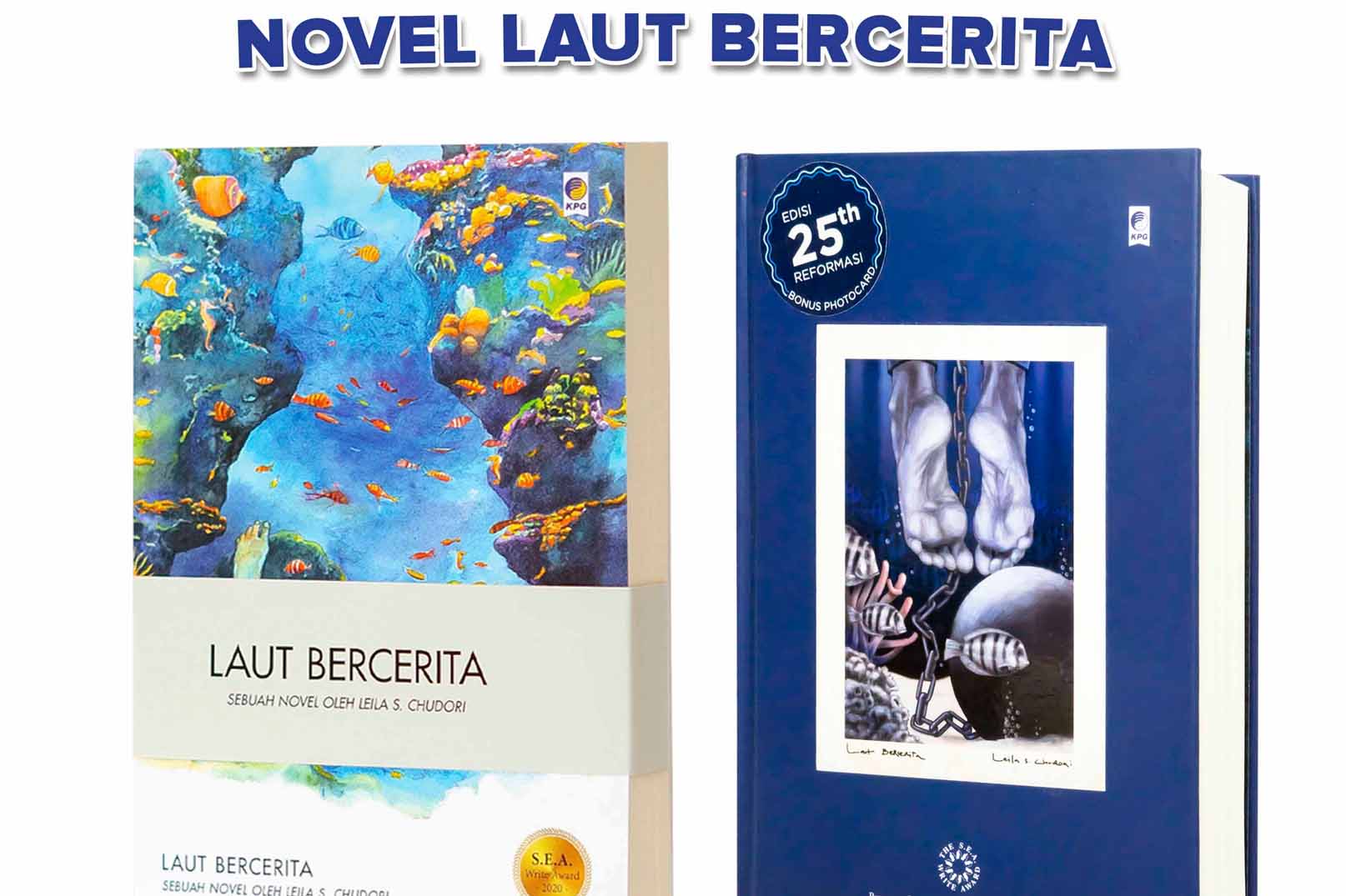 Sinopsis Novel Laut Bercerita, Cerita yang Apik dan Menyentuh Hati!