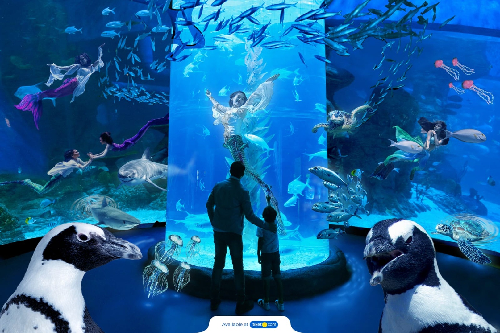 Destinasi Wisata Edukasi Jakarta Aquarium, Jelajahi Kehidupan Laut dengan Cara Yang Unik!